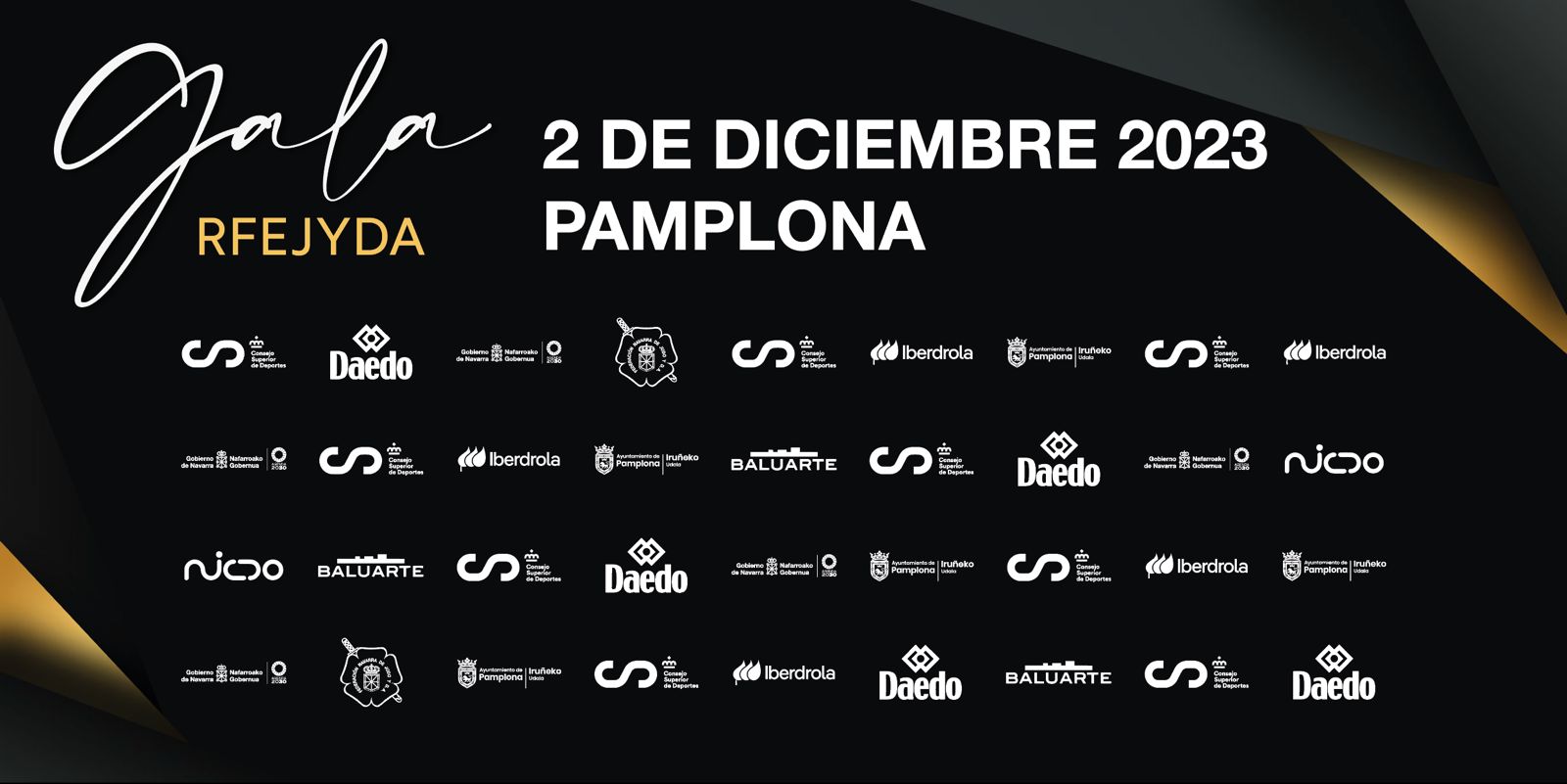 PAMPLONA, SEDE DE DOS CAMPEONATO NACIONALES DE JUDO Y DE LA GALA DE LA RFEJYDA. 02-12-23